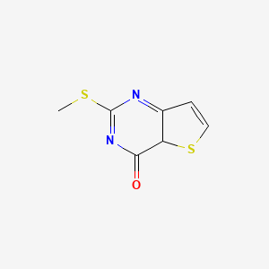 2-methylsulfanyl-4aH-thieno[3,2-d]pyrimidin-4-one