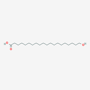 molecular formula C20H40O3 B1234897 20-Hydroxyicosanoic acid CAS No. 62643-46-3