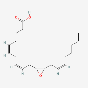 molecular formula C20H32O3 B1234899 11,12-环氧二十三烯酸 