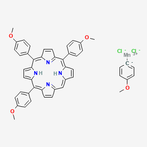 5,10,15,20-Tetrakis(4-methoxyphenyl)-21H,23H-porphinemanganese(III)chloride