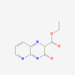 ethyl 3-oxo-2H-pyrido[2,3-b]pyrazine-2-carboxylate