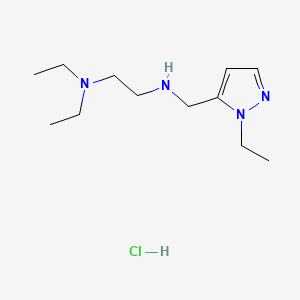 N,N-diethyl-N'-[(1-ethyl-1H-pyrazol-5-yl)methyl]ethane-1,2-diamine