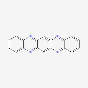 molecular formula C18H10N4 B12349049 Quinoxalino[2,3-b]phenazine CAS No. 258-67-3