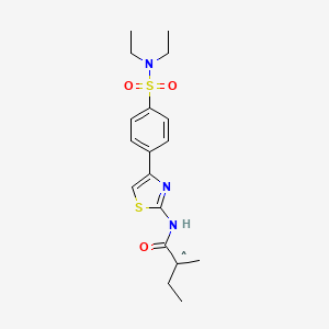 molecular formula C18H24N3O3S2 B12349059 CID 156588637 