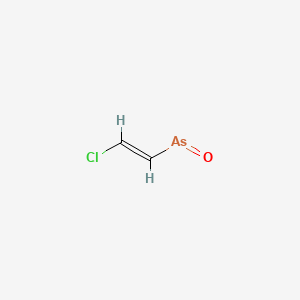 molecular formula C2H2AsClO B1234906 2-Chlorovinylarsine oxide CAS No. 3088-37-7
