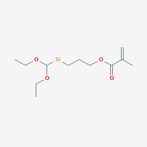 molecular formula C12H22O4Si B12349180 CID 53372873 