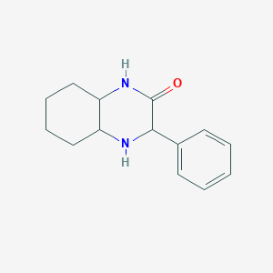 3-phenyl-3,4,4a,5,6,7,8,8a-octahydro-1H-quinoxalin-2-one