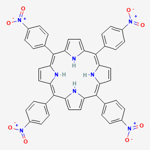 (5Z,9Z,15Z,19Z)-5,10,15,20-tetrakis(4-nitrophenyl)-21,22,23,24-tetrahydroporphyrin