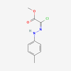 methyl (2E)-2-chloro-2-[(4-methylphenyl)hydrazinylidene]acetate