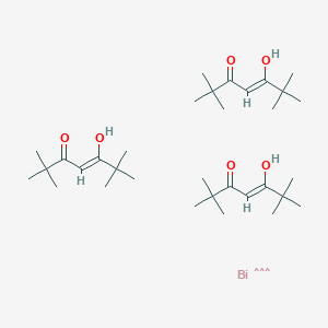 molecular formula C33H60BiO6 B12349285 Bismuth tris(2,2,6,6-tetramethyl-3,5-heptanedionate) 