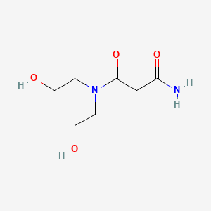 N',N'-bis(2-hydroxyethyl)propanediamide