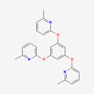 molecular formula C24H21N3O3 B12349327 Amelenodor CAS No. 2389235-01-0