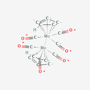 molecular formula C16H2Mo2O6-10 B12349347 Carbon monoxide;cyclopenta-1,3-diene;molybdenum 