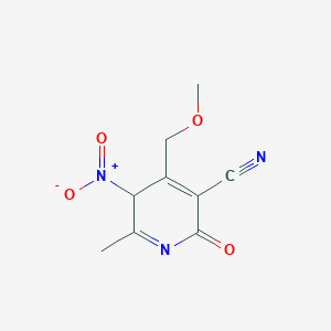 1,2-Dihydro-4-(Methoxymethyl)-6-Methyl-5-Nitro-2-Oxonicotinonitrile