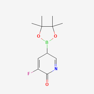 5-fluoro-3-(4,4,5,5-tetramethyl-1,3,2-dioxaborolan-2-yl)-3H-pyridin-6-one