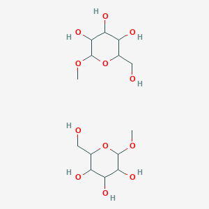 Bis(2-(hydroxymethyl)-6-methoxyoxane-3,4,5-triol)