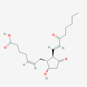 molecular formula C20H30O5 B1234956 15-dehydro-prostaglandin D2 