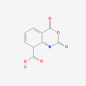 molecular formula C9H5NO5 B12349576 2H-3,1-Benzoxazine-8-carboxylic acid, 1,4-dihydro-2,4-dioxo- 