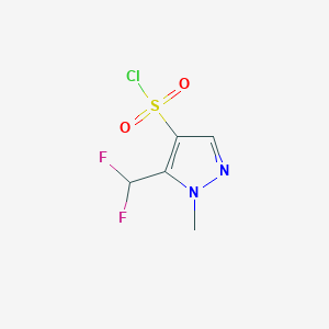 5-(Difluoromethyl)-1-methyl-1H-pyrazole-4-sulfonyl chloride