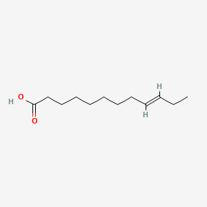 molecular formula C12H22O2 B1234961 9-Dodecenoic acid CAS No. 2382-40-3
