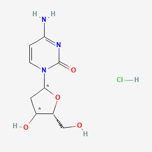 molecular formula C9H12ClN3O4 B12349610 2'-Deoxy-cytidine, monohydrochloride 