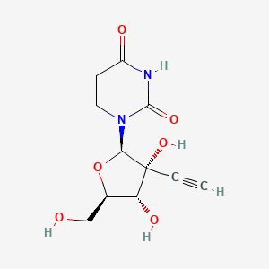 1-[(2R,3R,4R,5R)-3-ethynyl-3,4-dihydroxy-5-(hydroxymethyl)oxolan-2-yl]-1,3-diazinane-2,4-dione