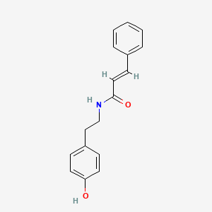 molecular formula C17H17NO2 B1234968 Cinnamoyltyramine 