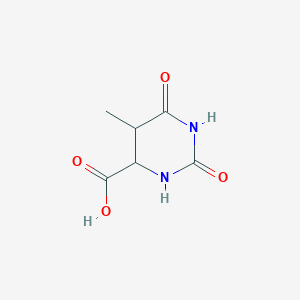 5-Methyl-2,6-dioxo-1,3-diazinane-4-carboxylic acid