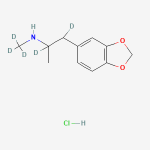 molecular formula C11H16ClNO2 B12349733 d,l-MDMA-D5.HCl 