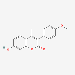 7-Hydroxy-3-(4-methoxyphenyl)-4-methylcoumarin