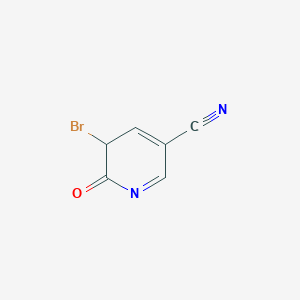 3-bromo-2-oxo-3H-pyridine-5-carbonitrile