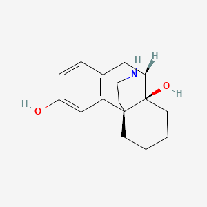 molecular formula C16H21NO2 B1234993 Norbutorphanol CAS No. 3792-68-5