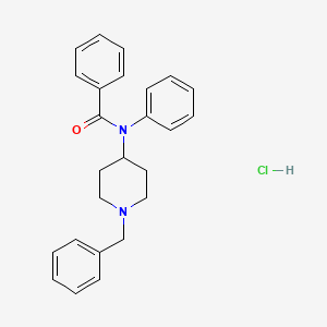 N-phenyl-N-[1-(phenylmethyl)-4-piperidinyl]-benzamide,monohydrochloride