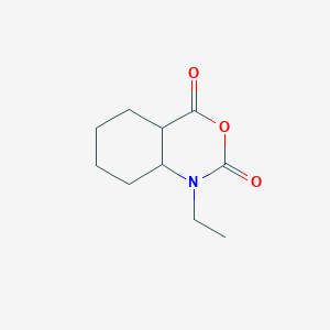 1-Ethyl-4a,5,6,7,8,8a-hexahydrobenzo[d][1,3]oxazine-2,4-dione