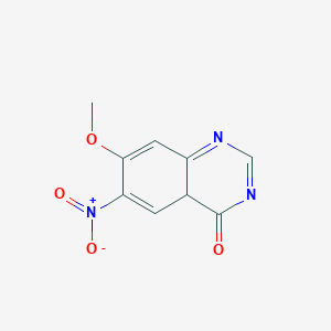 7-methoxy-6-nitro-4aH-quinazolin-4-one