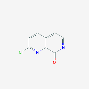 2-chloro-8aH-1,7-naphthyridin-8-one