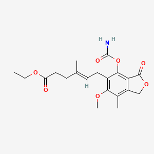 Carbamoyl mycophenolic acid ethyl ester
