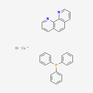 Bromo(1,10-phenanthroline)(triphenylphosphine)copper (I)