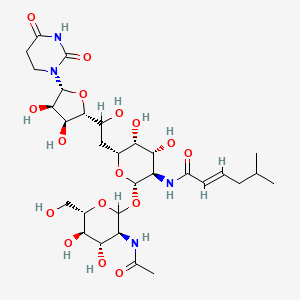 molecular formula C30H48N4O16 B1235024 Streptovirudin CAS No. 56833-74-0