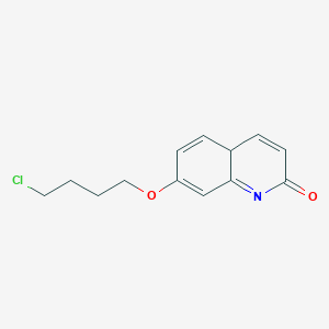 molecular formula C13H14ClNO2 B12350295 7-(4-chlorobutoxy)-4aH-quinolin-2-one 