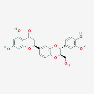 molecular formula C25H22O9 B1235031 Isosilandrin A CAS No. 848420-95-1