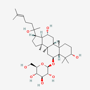 molecular formula C36H62O9 B12350317 (R)-ginsenoside Rh1 