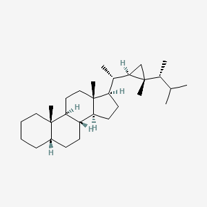 molecular formula C30H52 B1235033 5beta-Gorgostane 