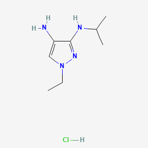 1-ethyl-N~3~-isopropyl-1H-pyrazole-3,4-diamine