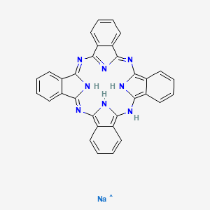 molecular formula C32H20N8Na B12350390 CID 156588811 