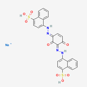 molecular formula C26H18N4NaO8S2 B12350441 CID 156588802 