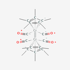 Dicarbonyl(pentamethylcyclopentadienyl)chromium(V) dimer