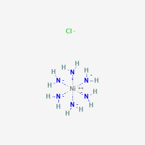 molecular formula ClH12N6Ni-5 B12350524 Azanide;nickel(2+);chloride 