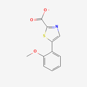 5-(2-Methoxyphenyl)-1,3-thiazole-2-carboxylate