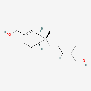 molecular formula C15H24O2 B1235053 Sirenin 